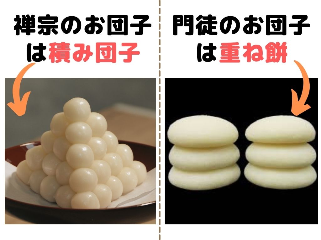 積み団子と平団子の違い